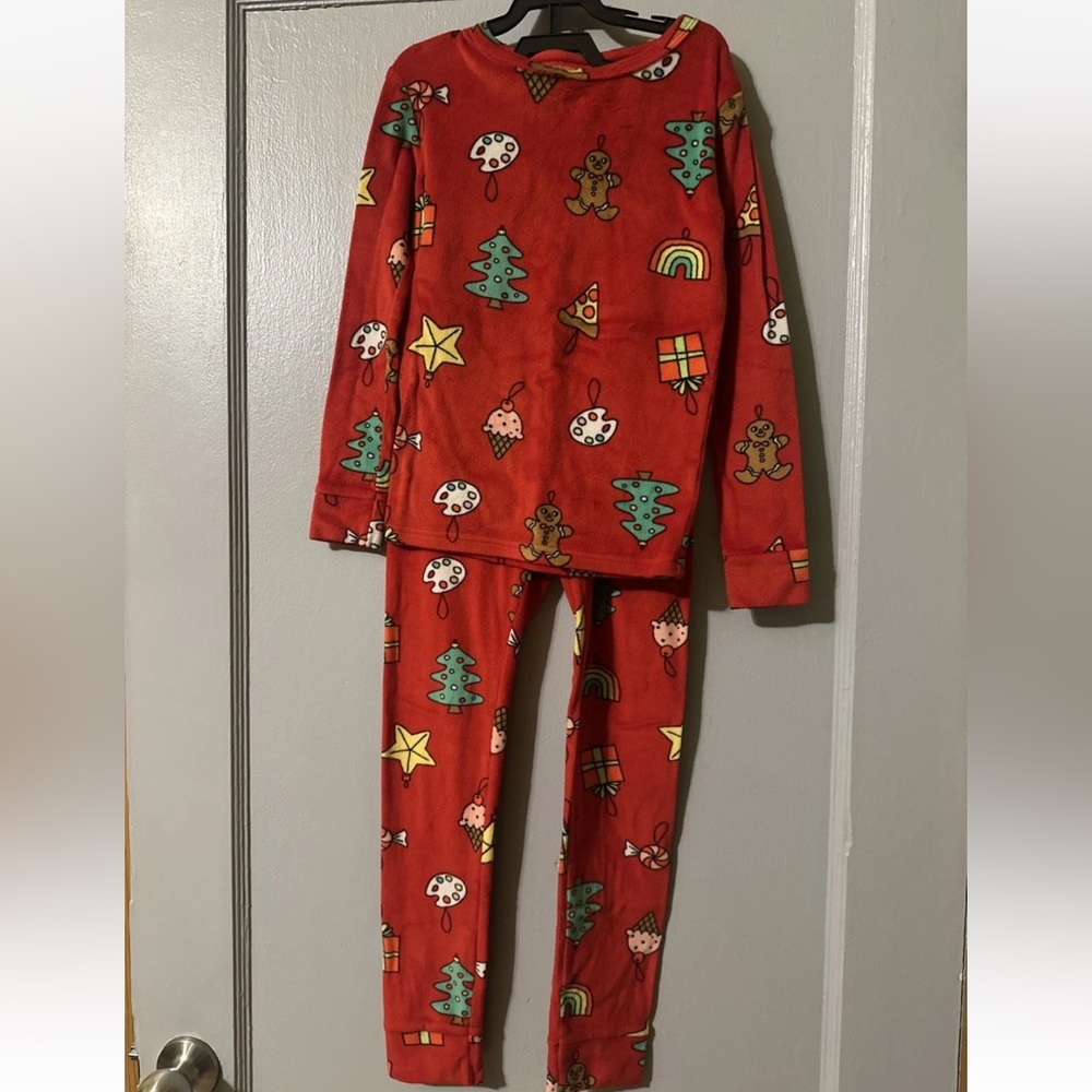 Cat & Jack Red Holiday Pajama Set